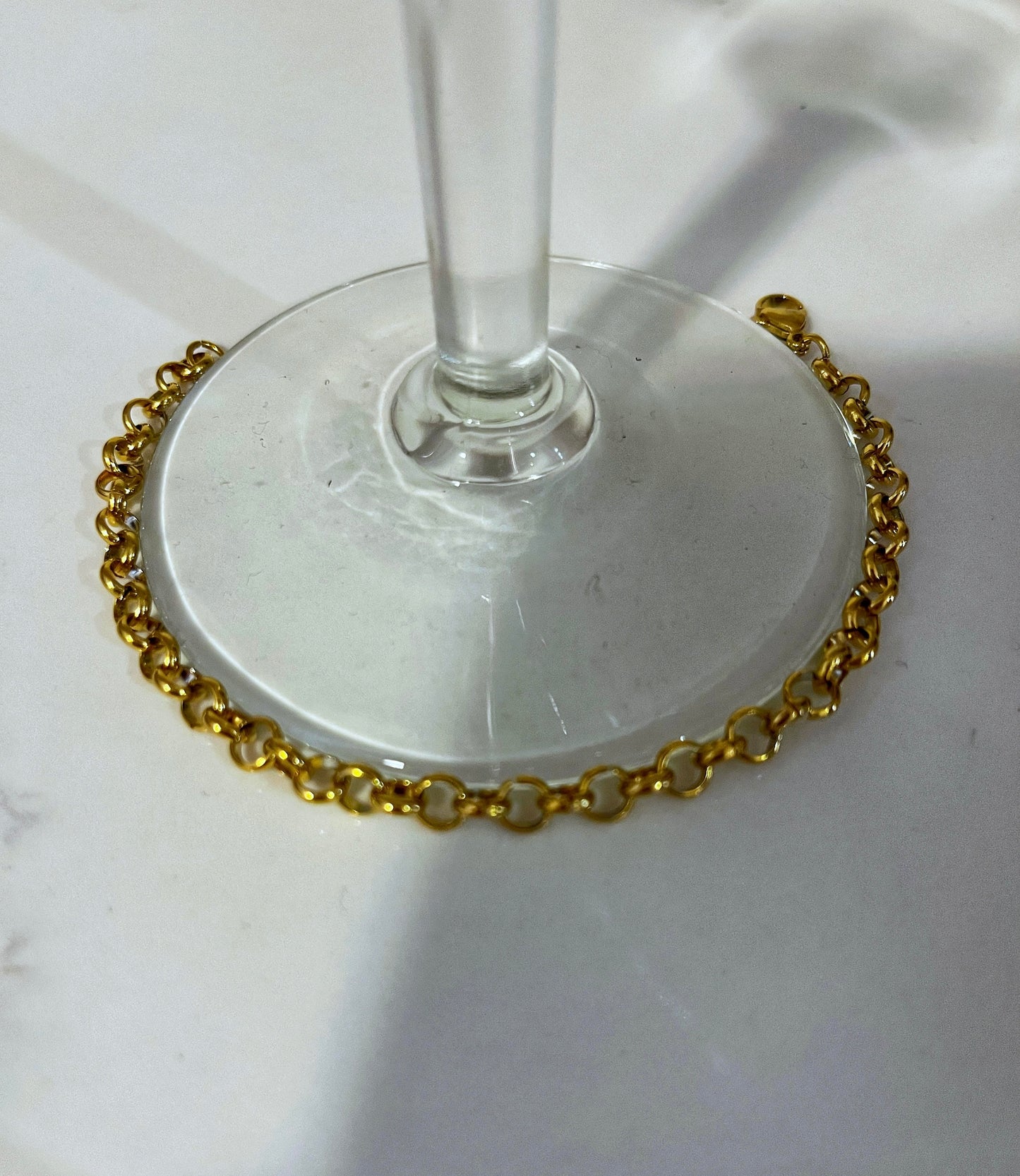 Circle Chain Charm Bracelet I Customize me!