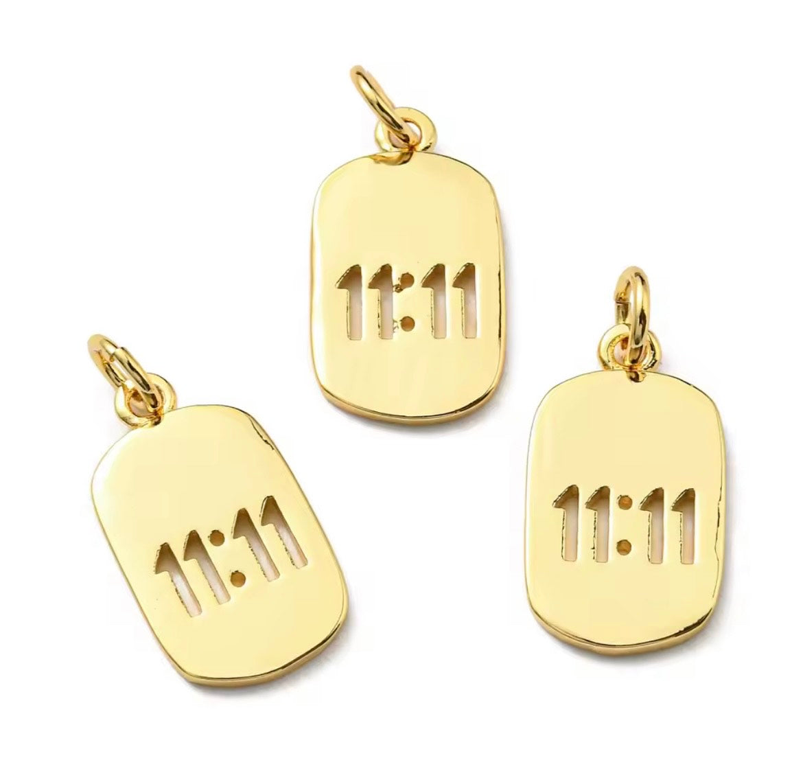 Small Gold 11:11 Charm