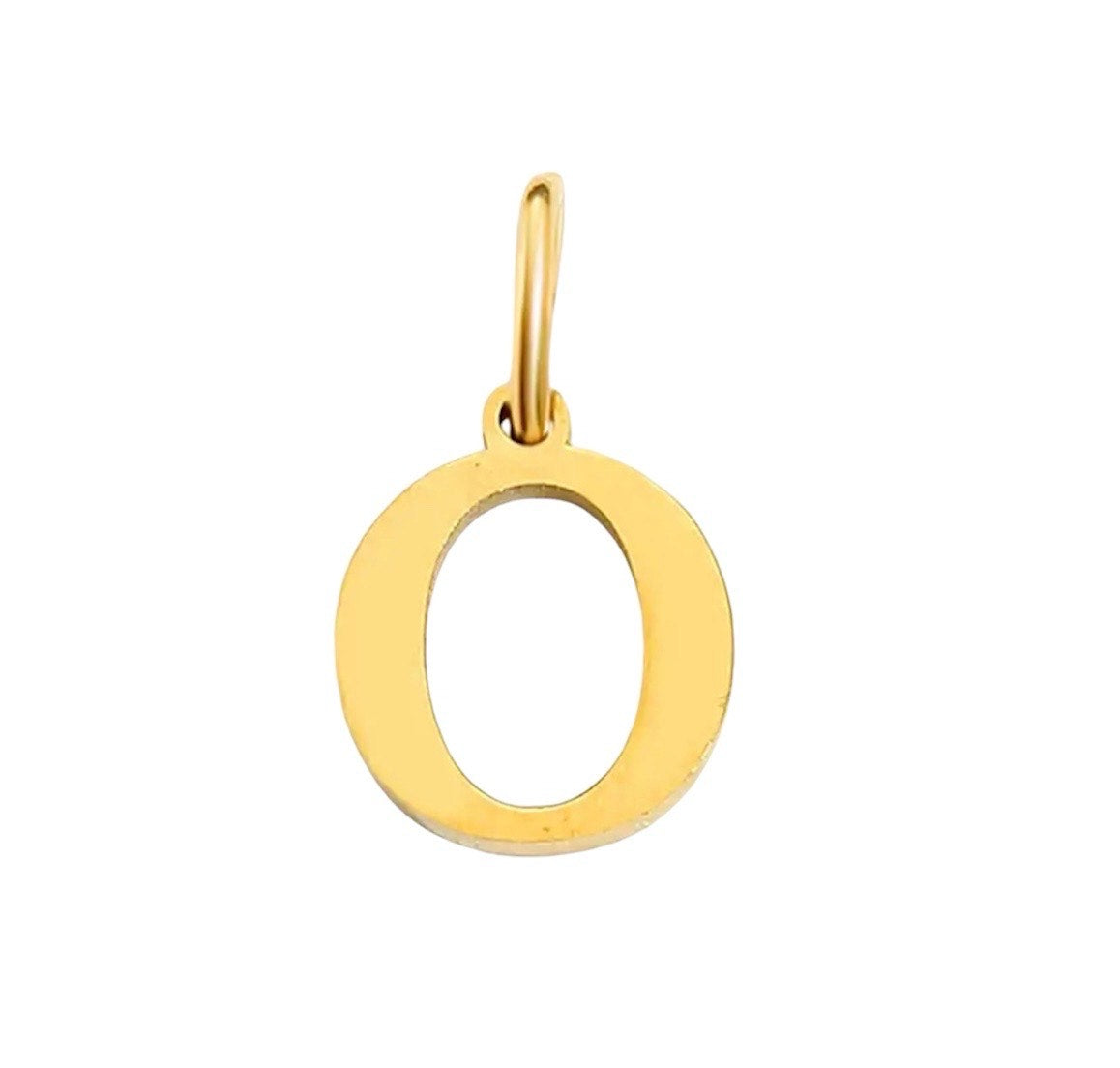 Small Block Letter Charm