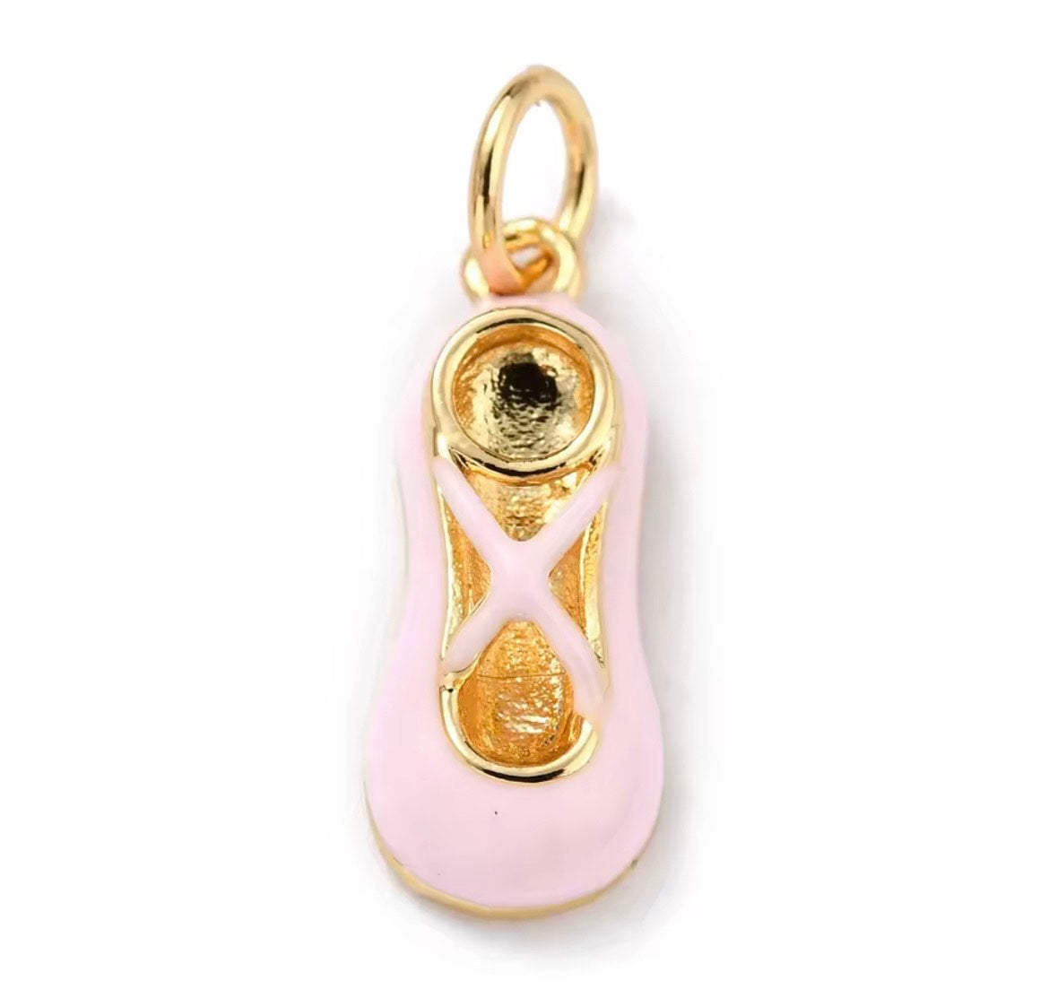 Small Ballet Slipper Charm