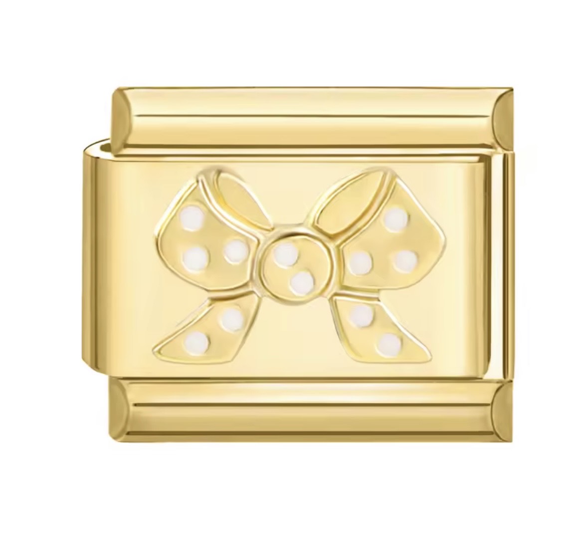 Dotted Bow I Charm Link (Coming Soon)