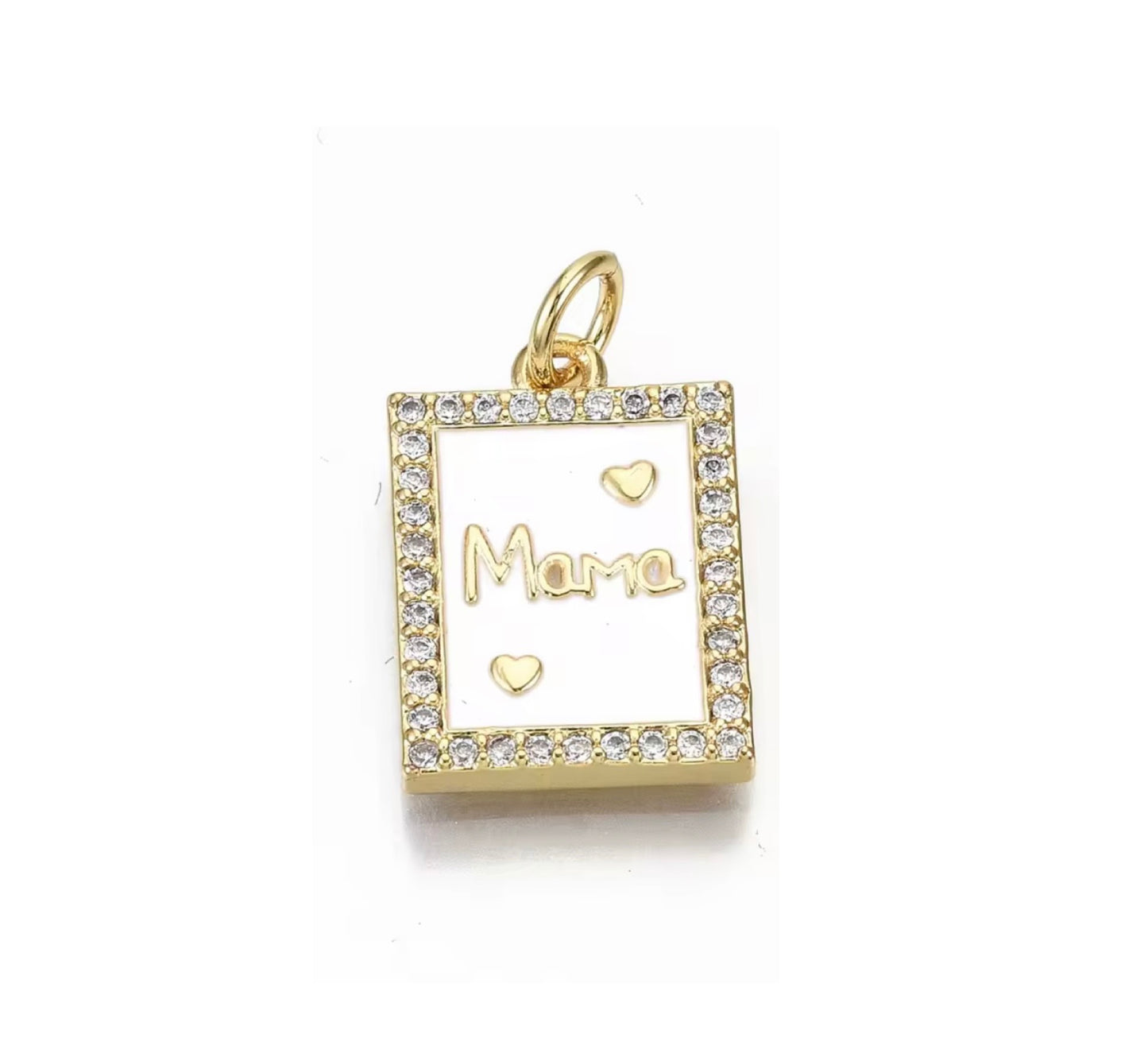 Medium Rectangle MAMA Charm