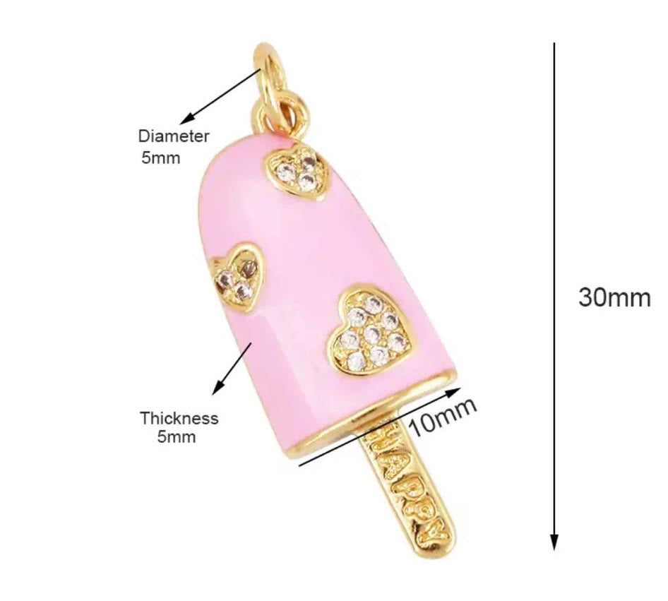 Medium Popsicle Charm