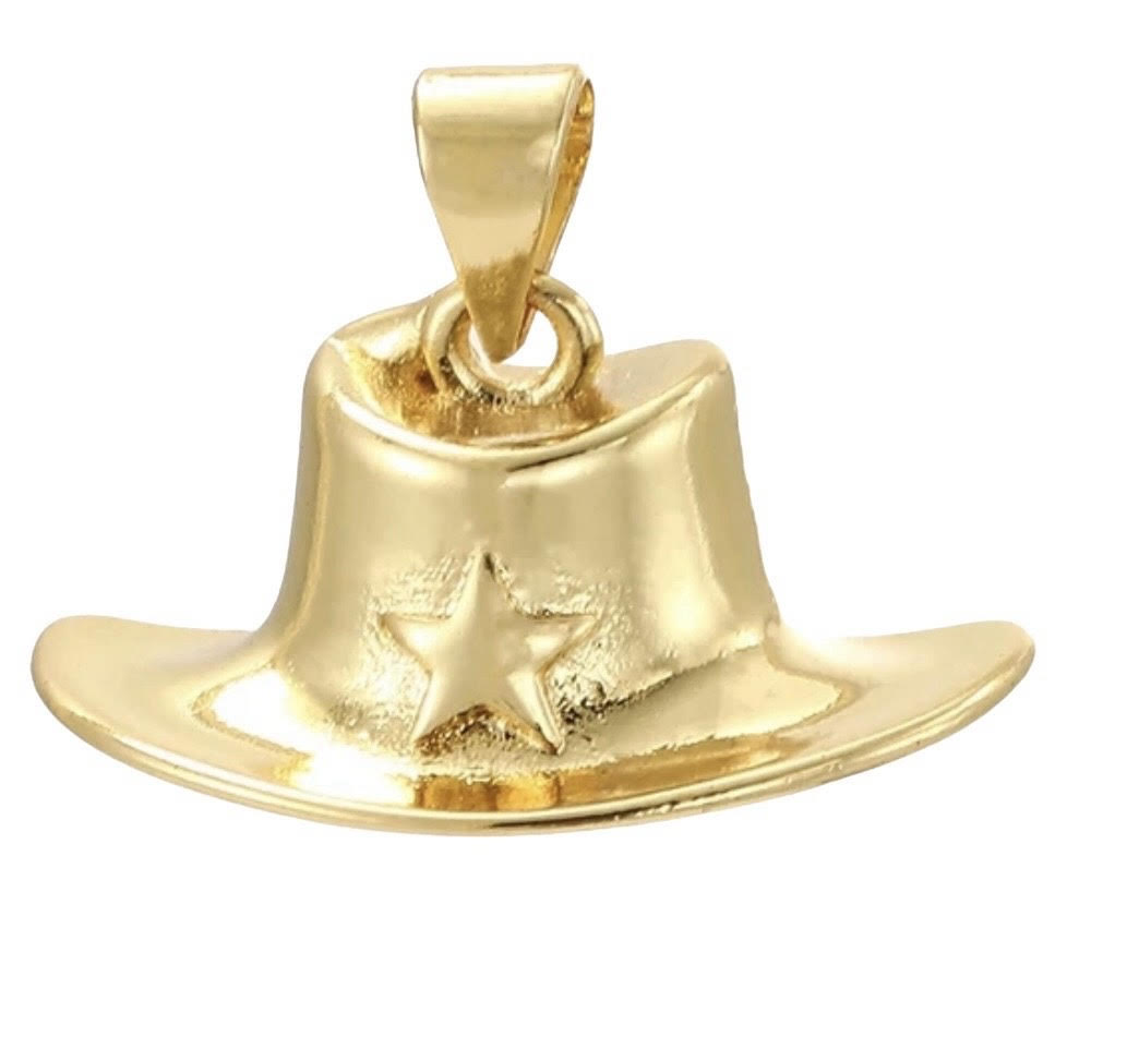 Medium Cowboy Hat Charm