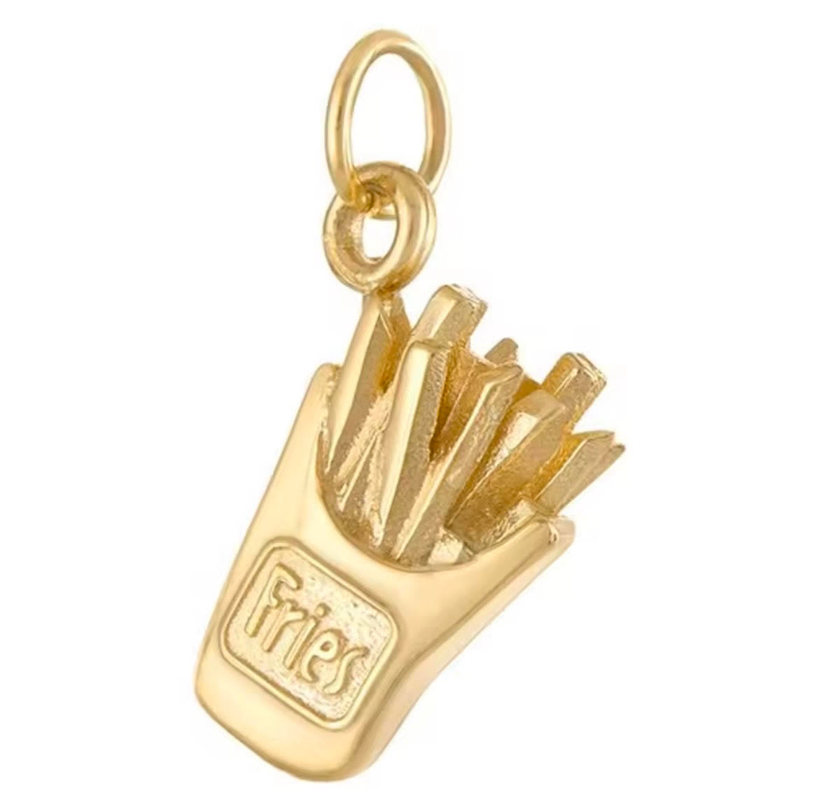 Small French Fry Charm