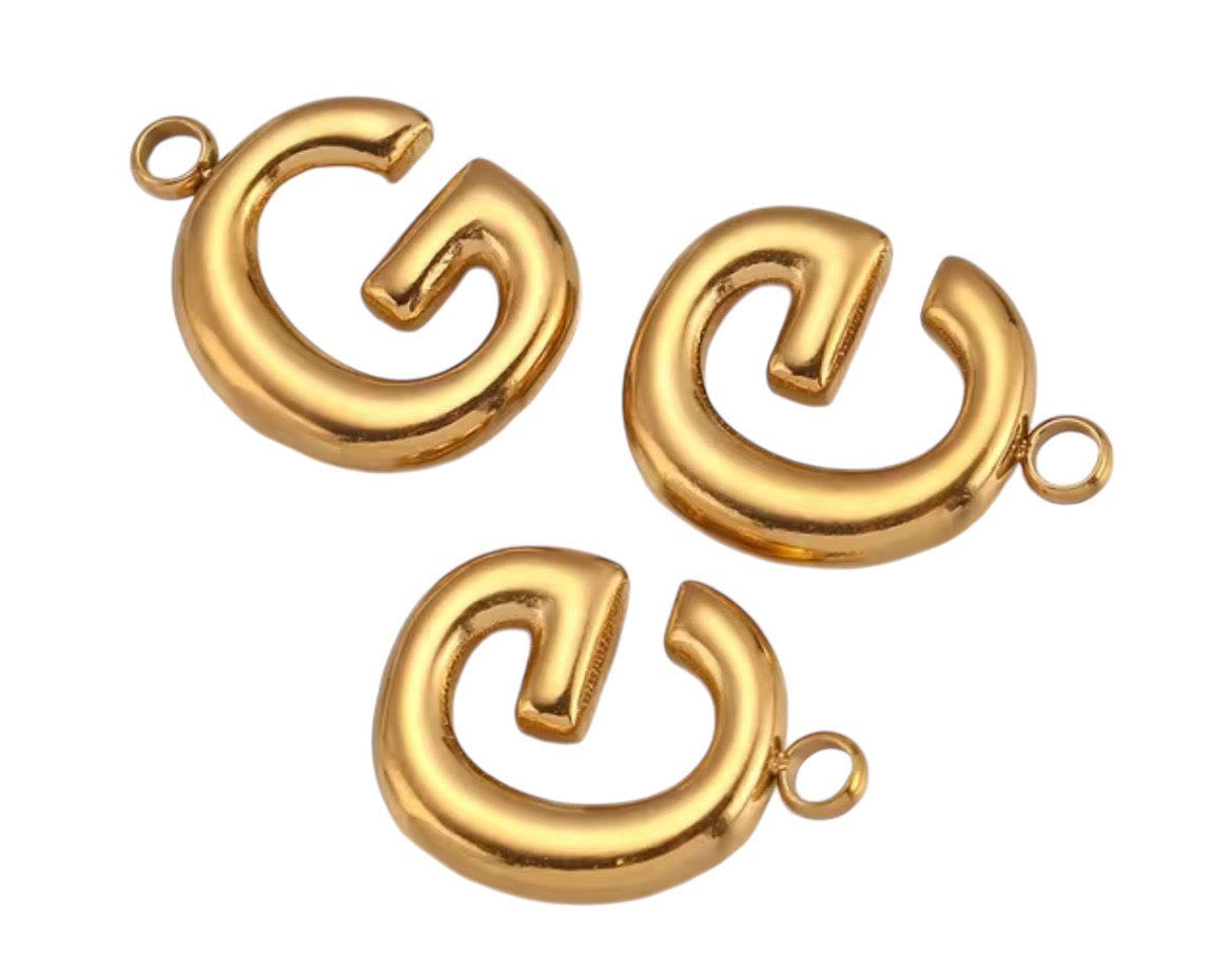 Medium Bubble Letter Charm