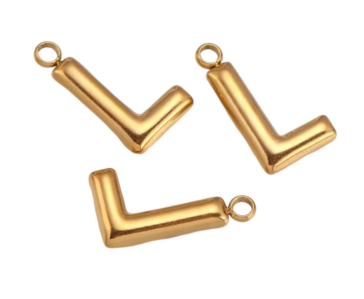 Medium Bubble Letter Charm