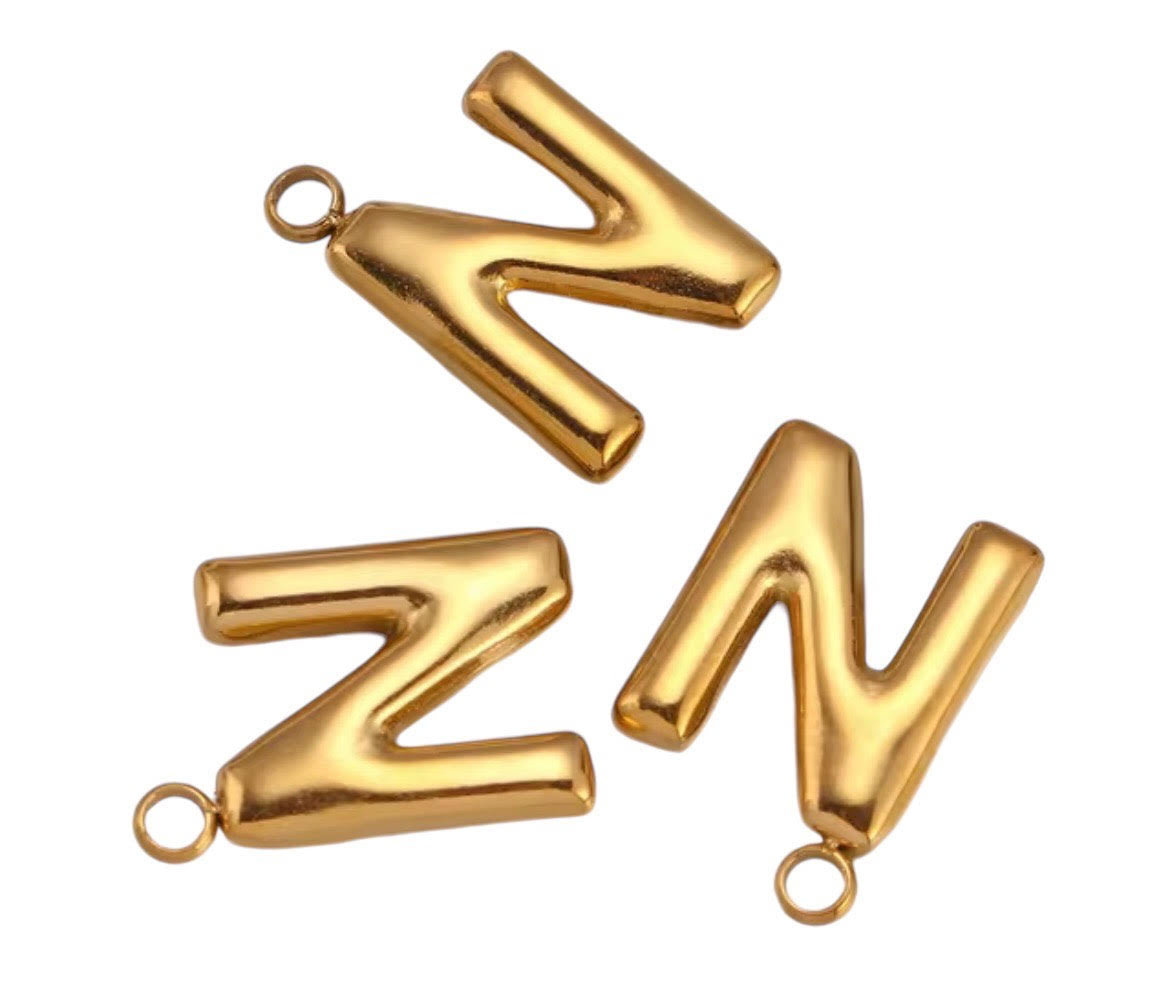 Medium Bubble Letter Charm