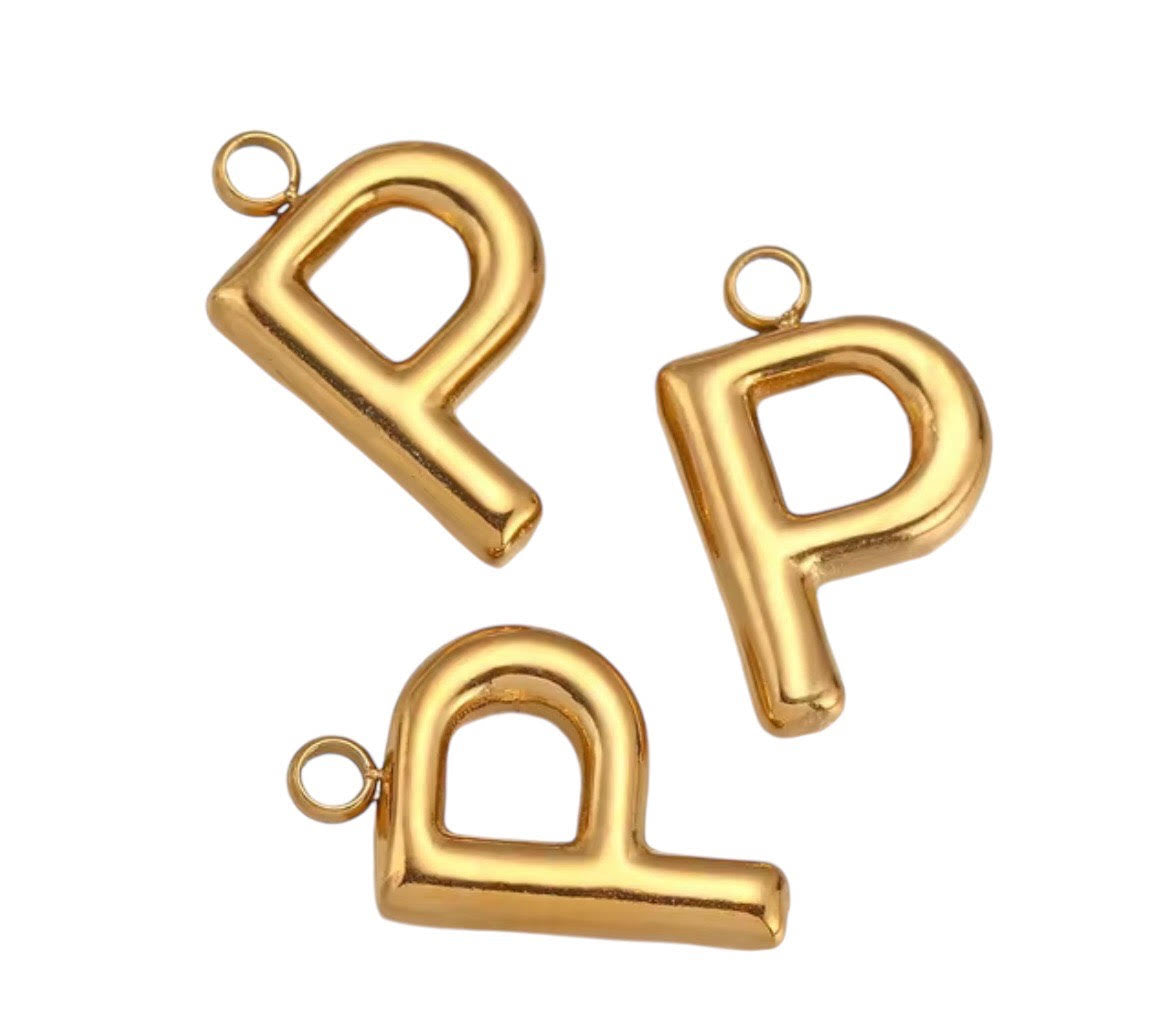Medium Bubble Letter Charm