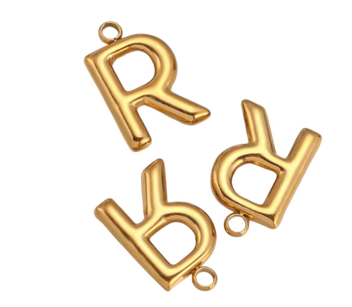 Medium Bubble Letter Charm