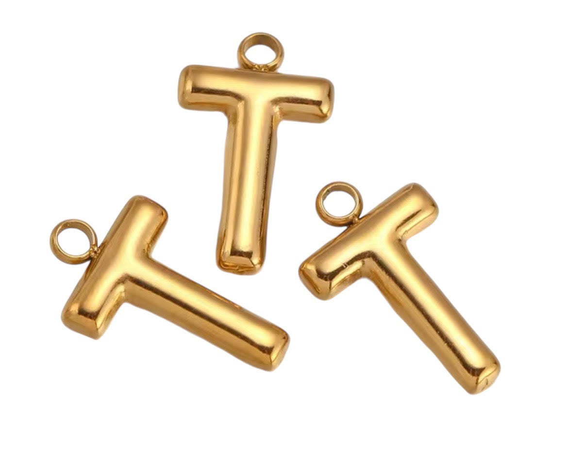 Medium Bubble Letter Charm