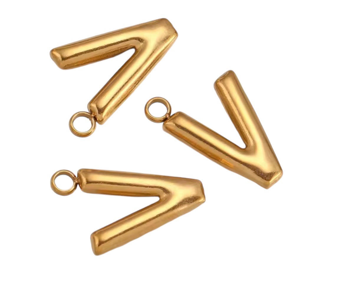 Medium Bubble Letter Charm
