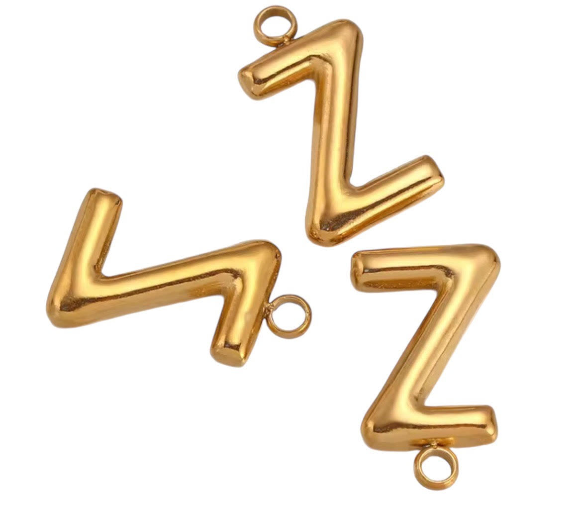 Medium Bubble Letter Charm