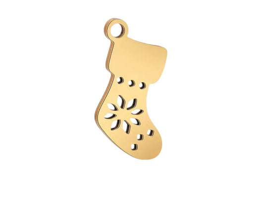 Small Holiday Stocking Charm