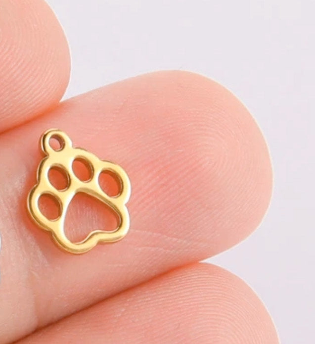 Mini Paw Print Charm