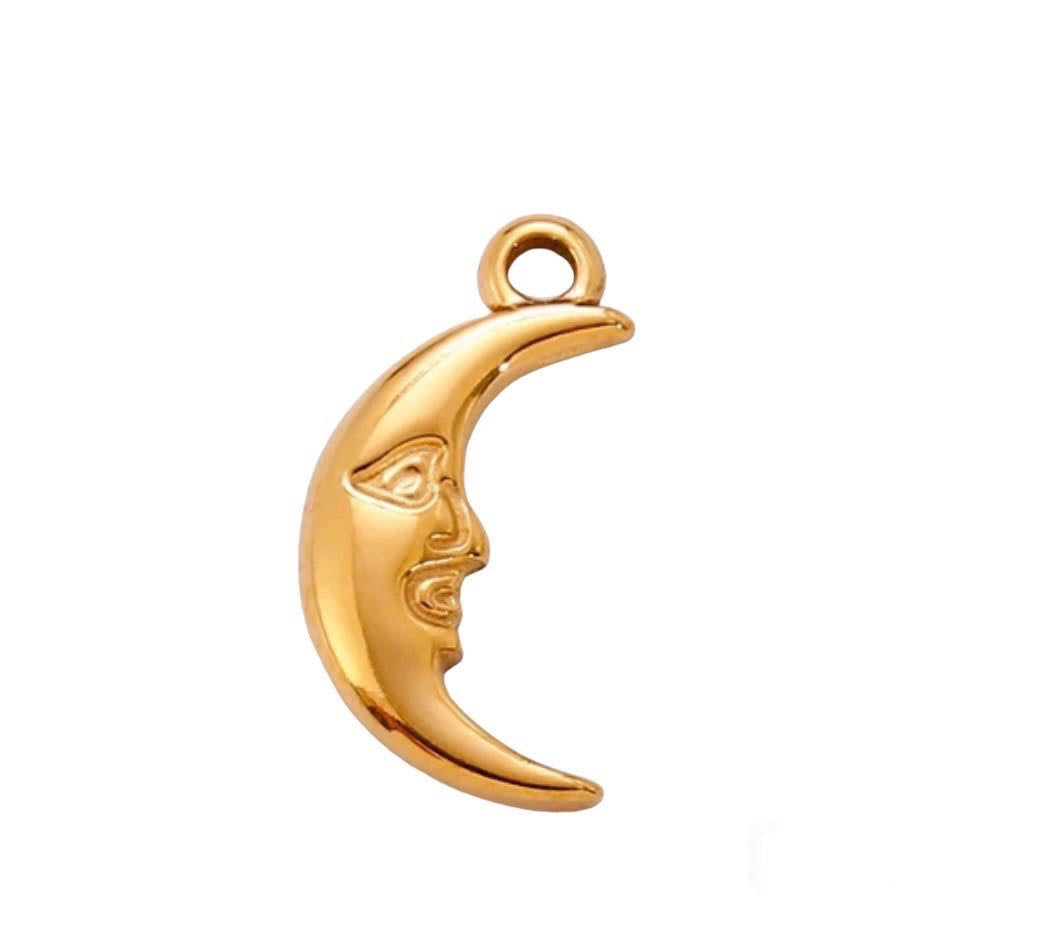 Small Moon Charm