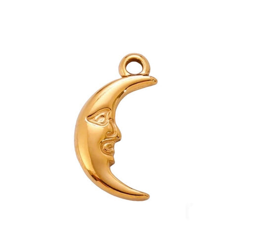 Small Moon Charm