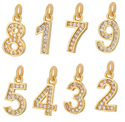 Small Bling Number Charms