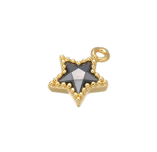 Mini Crystal Star Charm