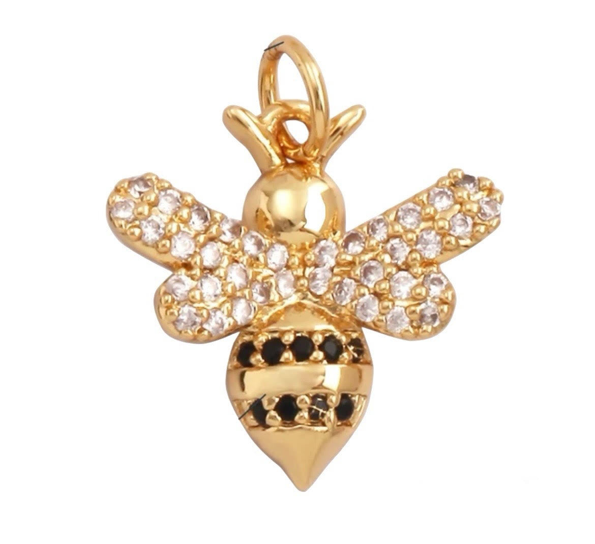 Small Queen Bee Charm