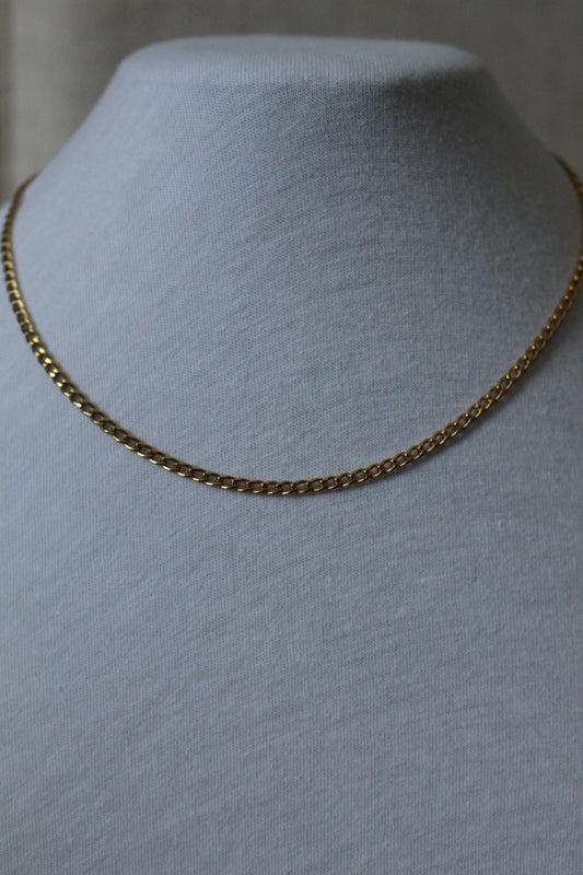 Adult Dainty Curb Chain Charm Necklace I Customize Me!