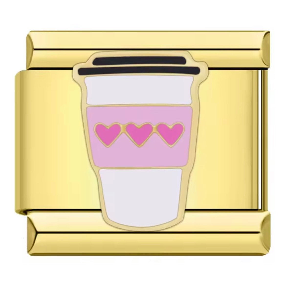 Latte I Charm Link