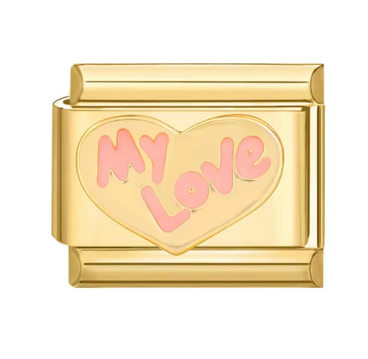 My Love I Charm Link