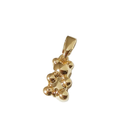 Medium Gold Gummy Bear Charm