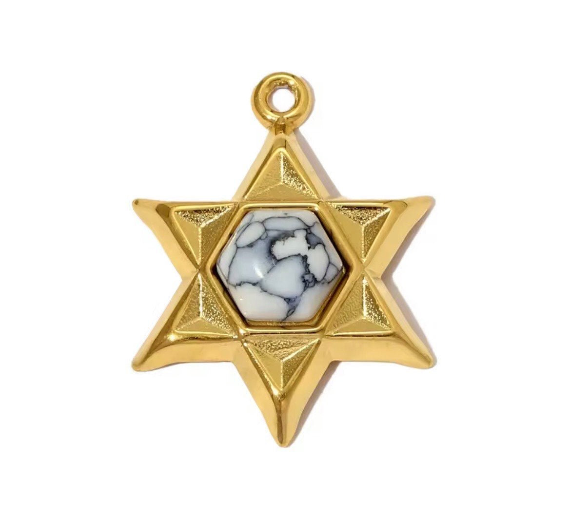 Medium Star of David Charm