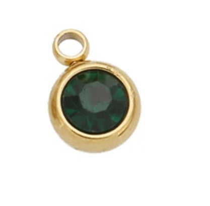 Mini Gem Stone Charm