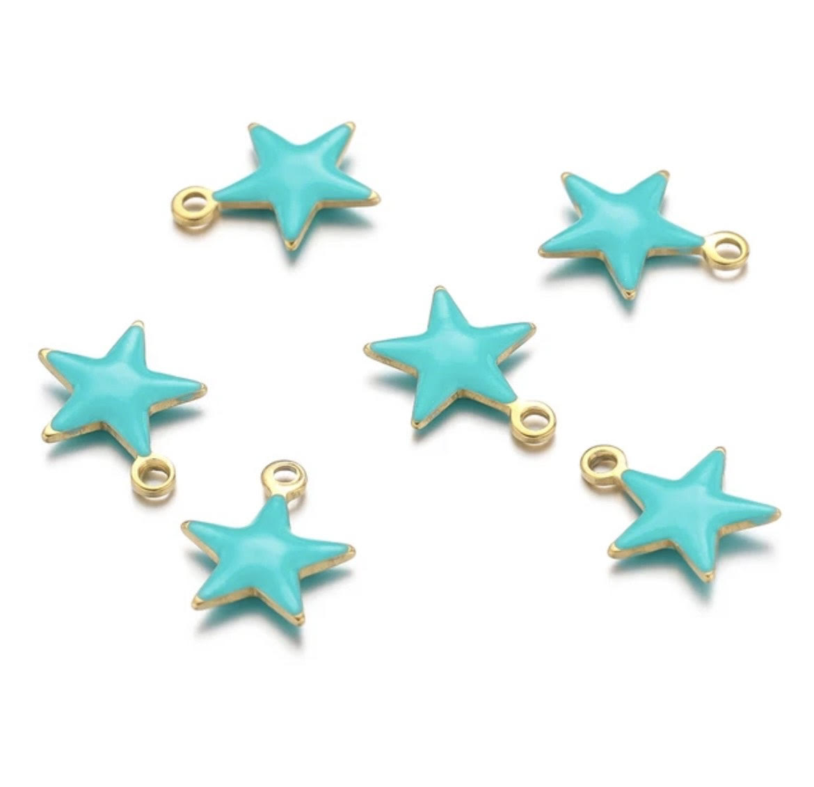 Mini Stars I Turquoise