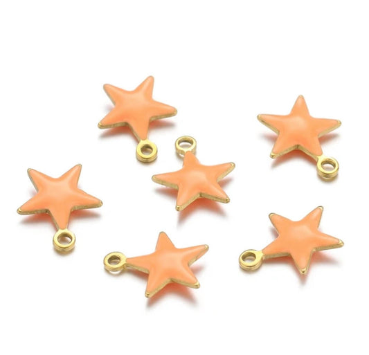 Mini Stars I Orange