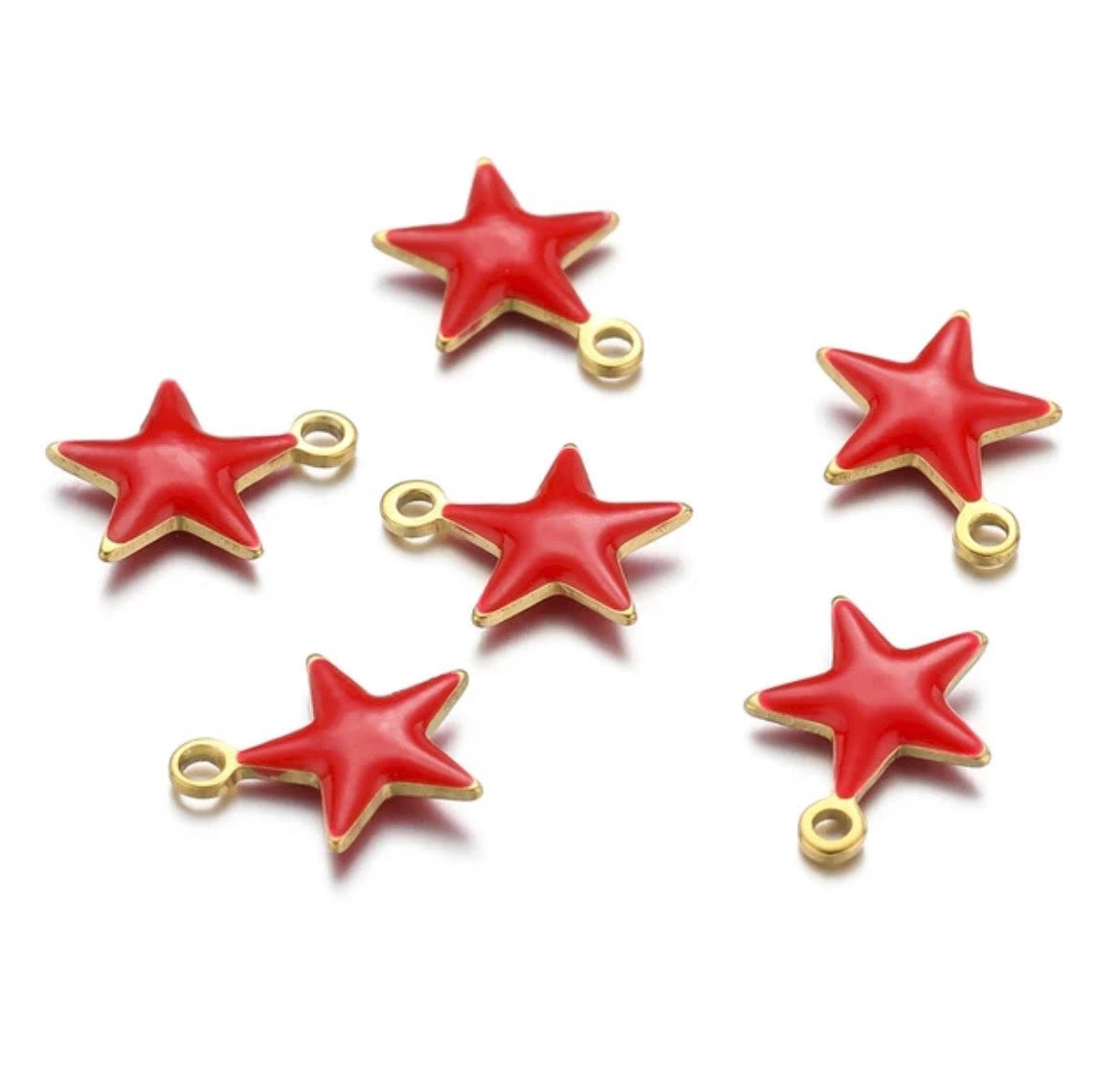 Mini Stars I Red