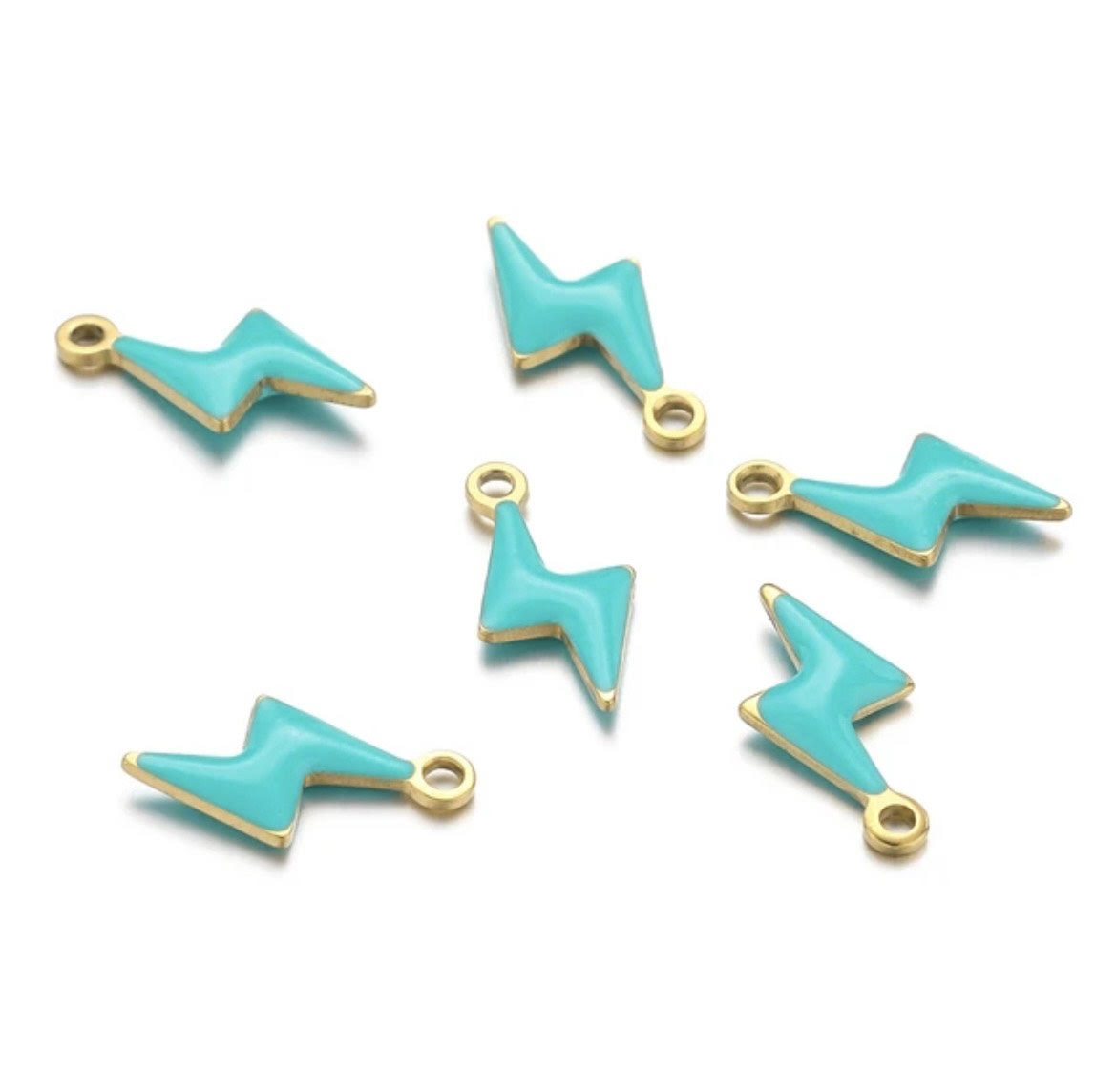 Mini Bolts I Turquoise