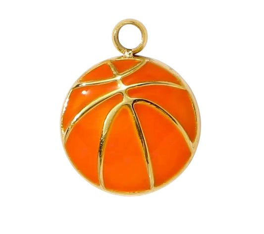 Small Basketball Charm