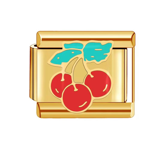 Cherry I Charm Link