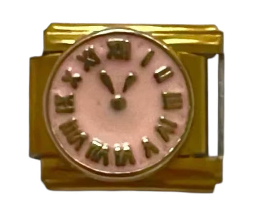 Clock I Charm Link