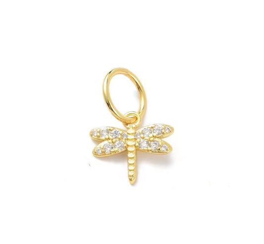 Small Dragon Fly Charm