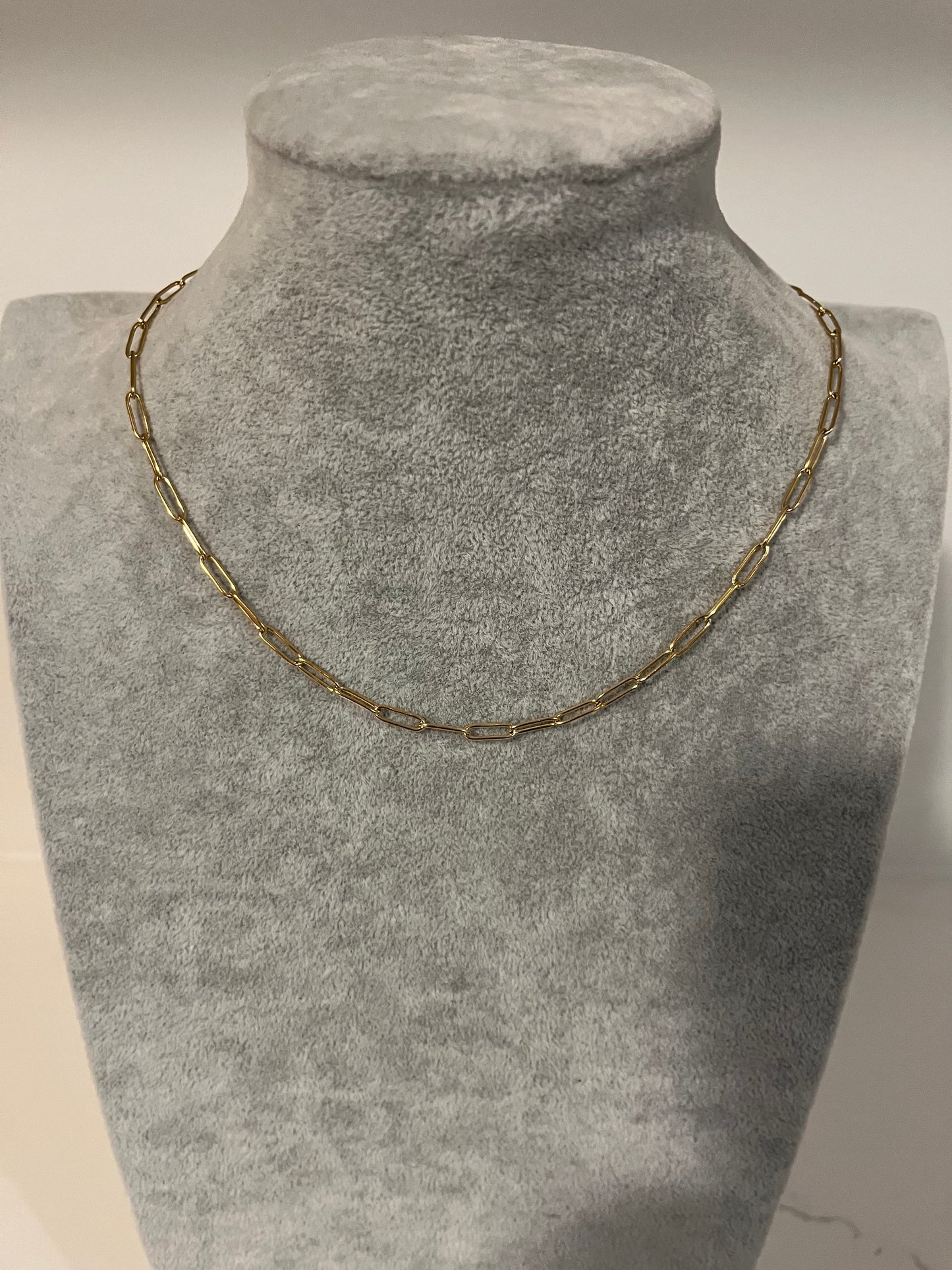 Paper Clip Chain Charm Necklace I Customize Me!