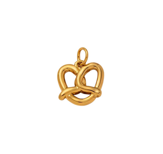 Small Pretzel Charm