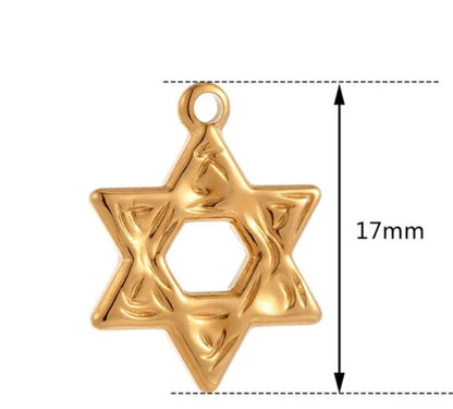 Small Star of David Charm