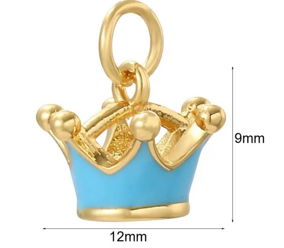 Small Crown Charm