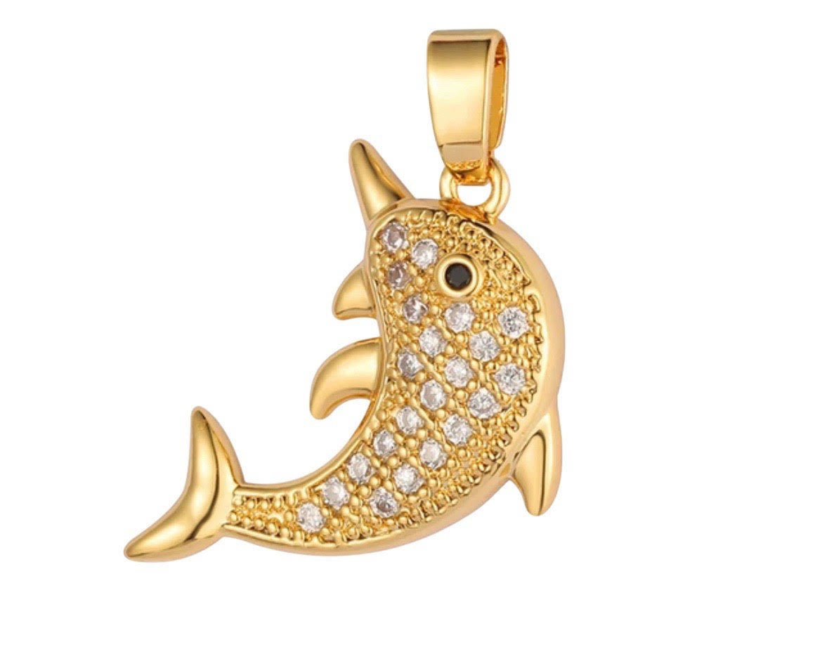 Medium Dolphin Charm