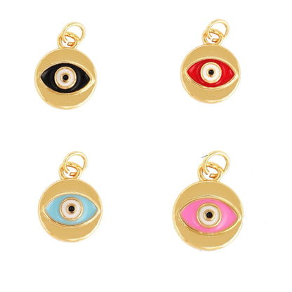 Small Round Eye Charm