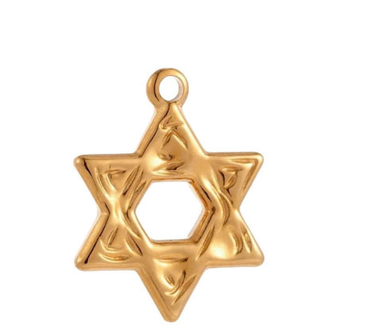 Small Star of David Charm