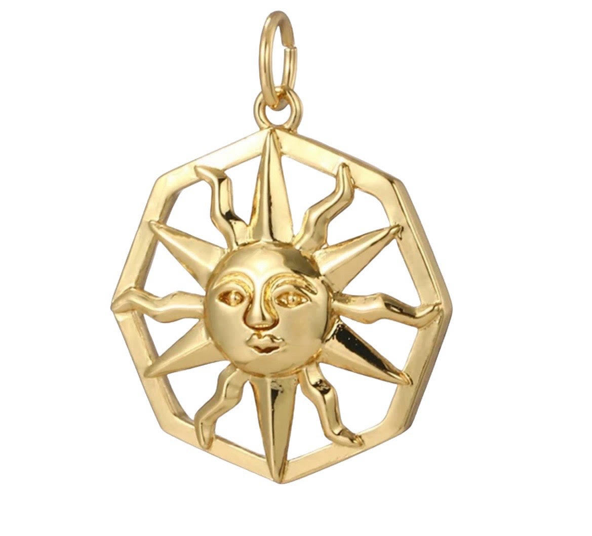 Medium Sun Charm