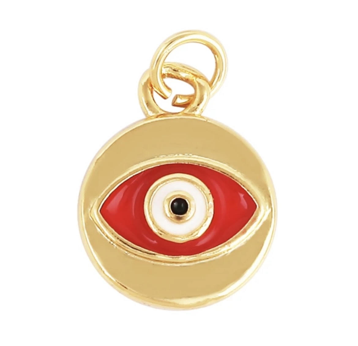 Small Round Eye Charm