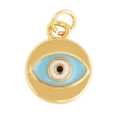 Small Round Eye Charm