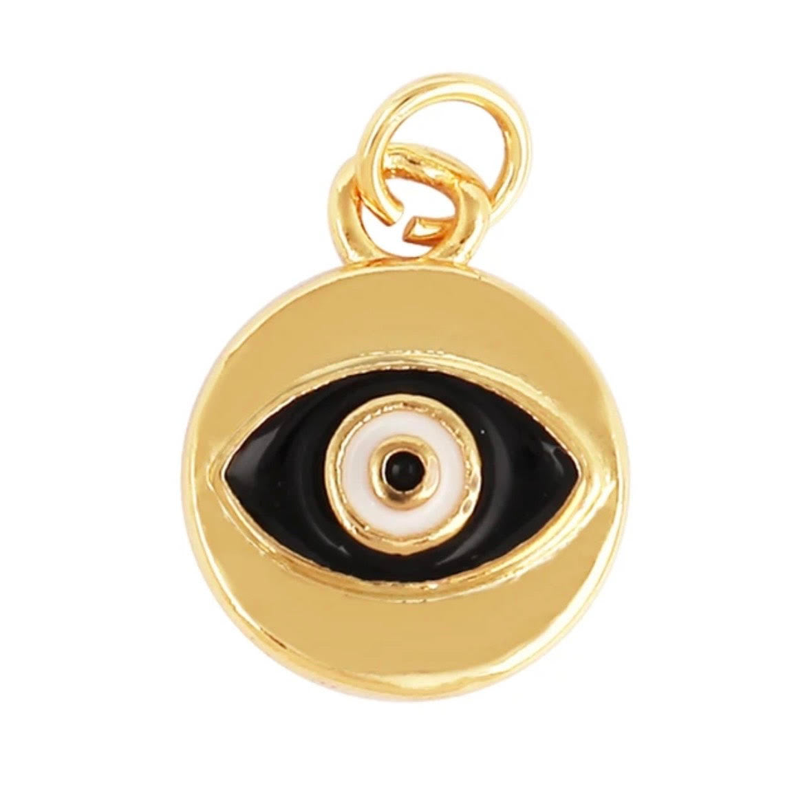 Small Round Eye Charm